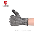 Hespax Safety Anti-cut Work Gloves Nitrile Mechanic Industry